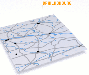 3d view of Brwilno Dolne