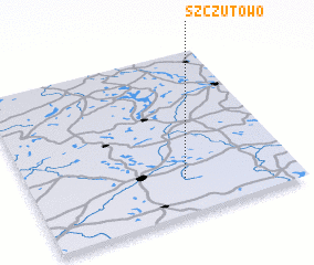 3d view of Szczutowo