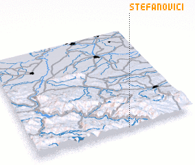 3d view of Stefanovići