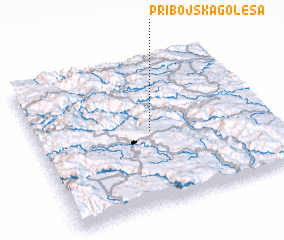 3d view of Pribojska Goleša