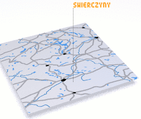 3d view of Świerczyny