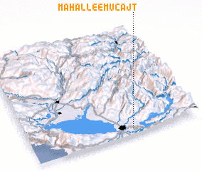 3d view of Mahalle e Muçajt