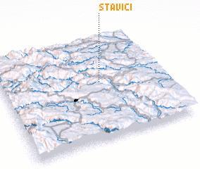 3d view of Stavići