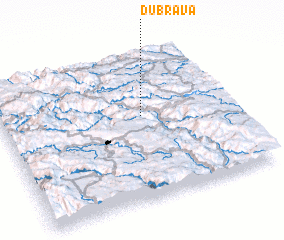 3d view of Dubrava