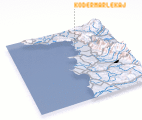 3d view of (( Kodërmarlekaj ))