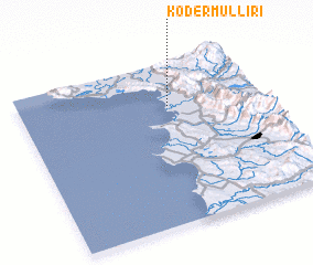 3d view of KodërMulliri