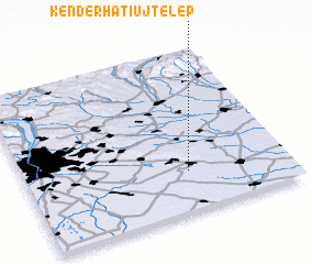 3d view of Kenderháti Újtelep