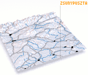 3d view of Zsunypuszta