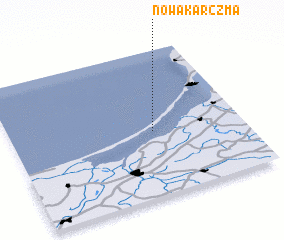 3d view of Nowa Karczma
