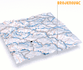 3d view of Brojenovac