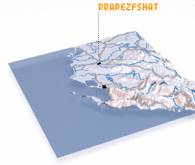 3d view of Rrapëz-Fshat