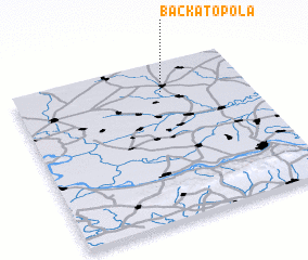 3d view of Bačka Topola