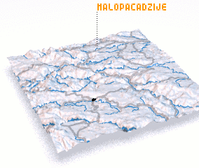 3d view of Malo Pacadžije