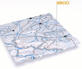 3d view of (( Vinčići ))