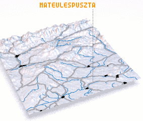 3d view of Mátéüléspuszta