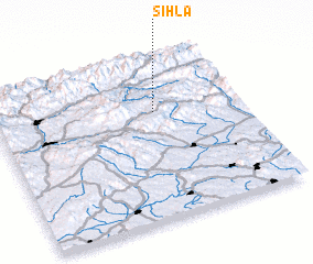 3d view of Sihla