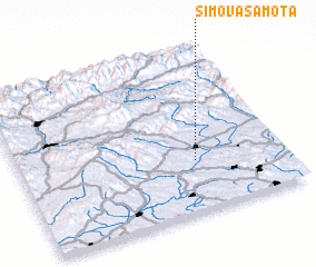 3d view of Šimova Samota