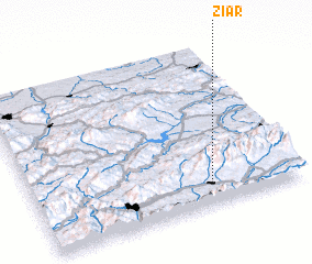 3d view of Žiar