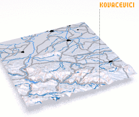 3d view of Kovačevići