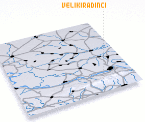 3d view of Veliki Radinci