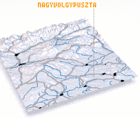 3d view of Nagyvölgypuszta