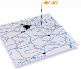 3d view of Kurowice