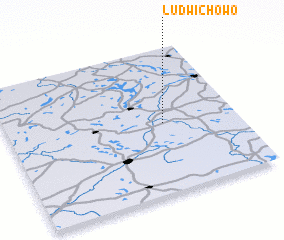 3d view of Ludwichowo