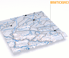 3d view of Bratičevići