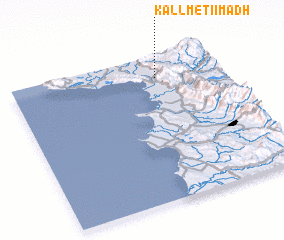 3d view of Kallmeti i Madh