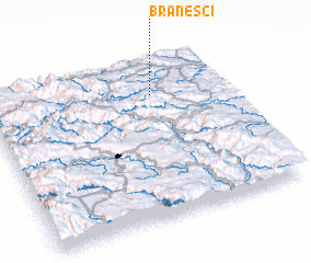 3d view of Branešci