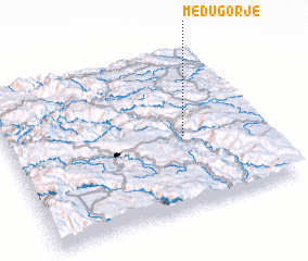 3d view of (( Međugorje ))