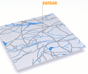 3d view of Bandar