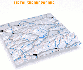 3d view of Liptovská Ondrašová