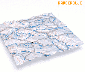 3d view of Ravče Polje