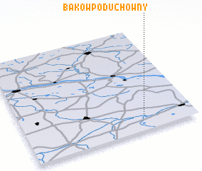 3d view of Bąków Poduchowny