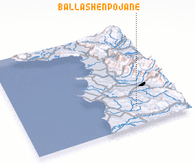 3d view of Ballashen-Pojanë