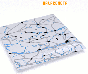 3d view of Mala Remeta