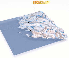 3d view of Biçakaj i Ri