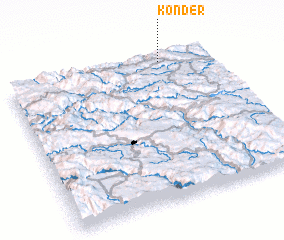 3d view of Konder