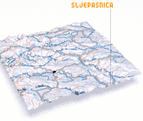 3d view of Šljepašnica