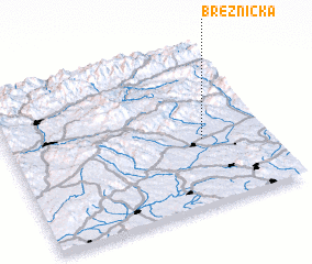 3d view of Breznička