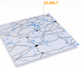 3d view of Gil Mały