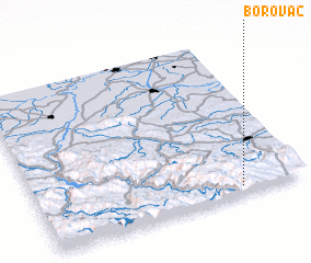 3d view of (( Borovac ))