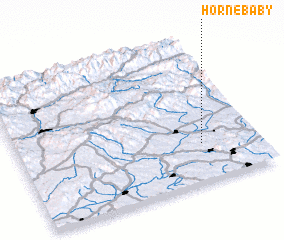 3d view of Horné Baby