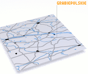 3d view of Grabie Polskie