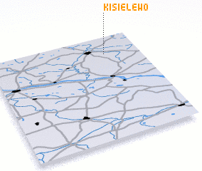 3d view of Kisielewo