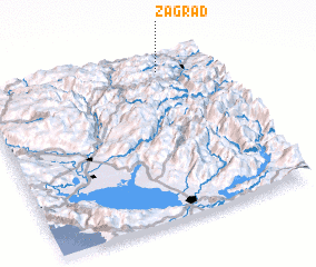 3d view of Zagrad