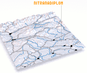 3d view of Nitra nad Ipľom