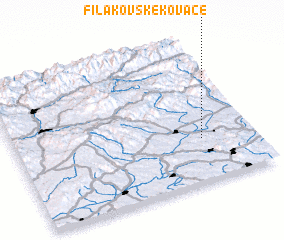 3d view of Fiľakovské Kováče