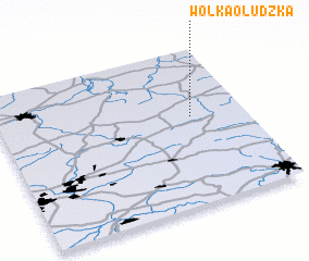 3d view of Wólka Ołudzka